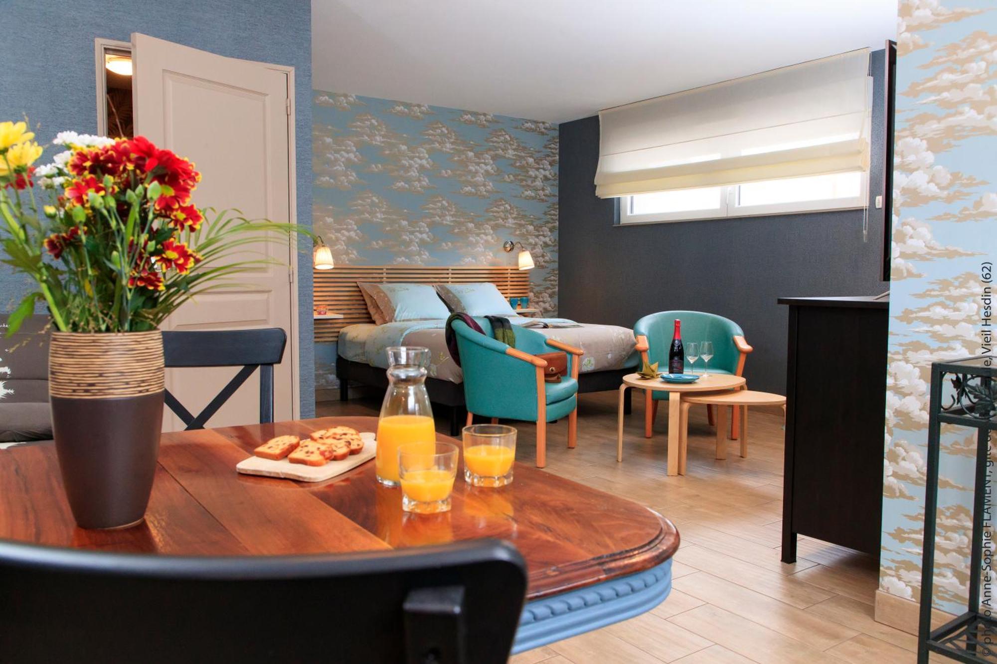 Gite Du Vieux Saule 1 Gite Avec Spa Privatif Pour 2 Personnes 1 Suite Familiale Sans Spa Vieil-Hesdin Εξωτερικό φωτογραφία