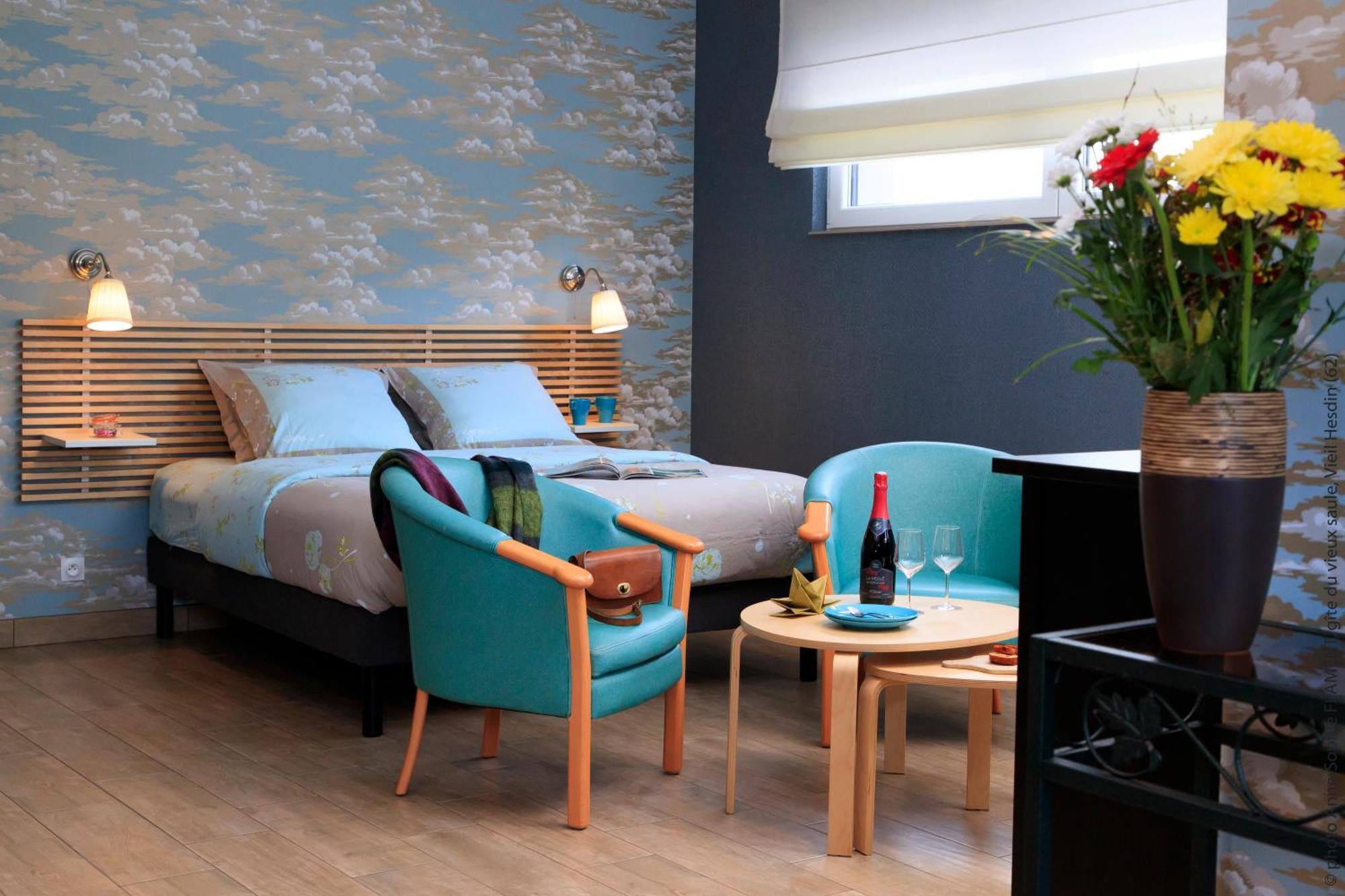 Gite Du Vieux Saule 1 Gite Avec Spa Privatif Pour 2 Personnes 1 Suite Familiale Sans Spa Vieil-Hesdin Εξωτερικό φωτογραφία